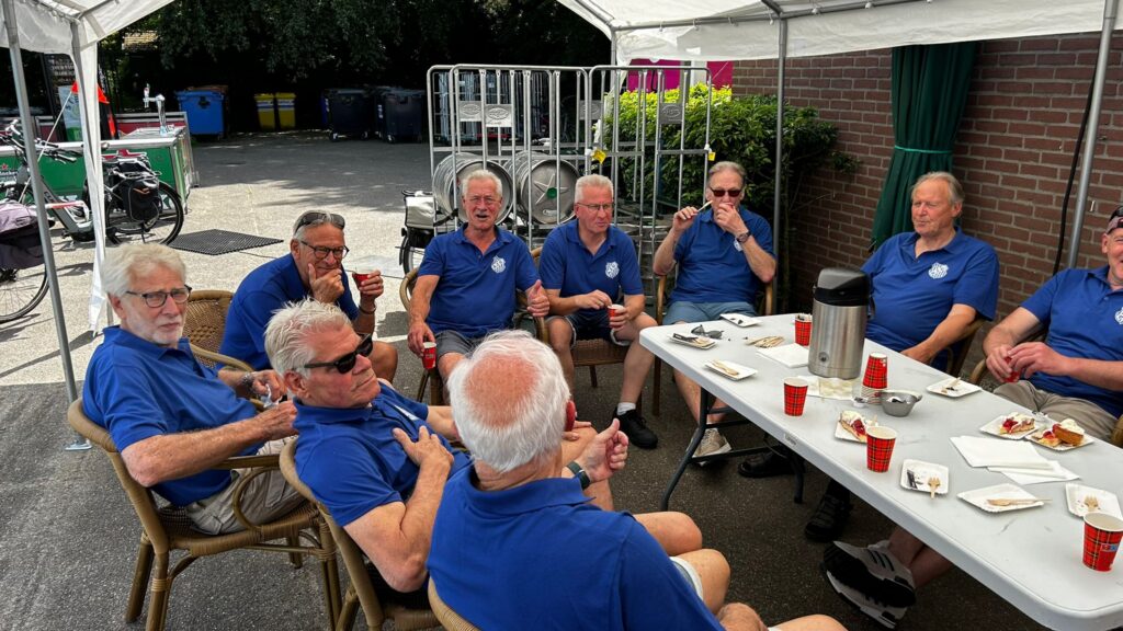 Gezellig uitje middagploeg